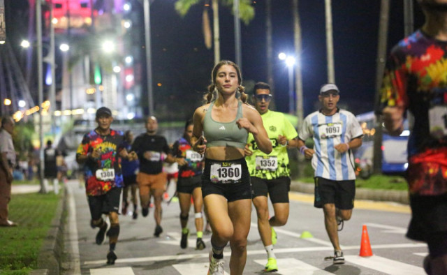 Manizales Night Run. 