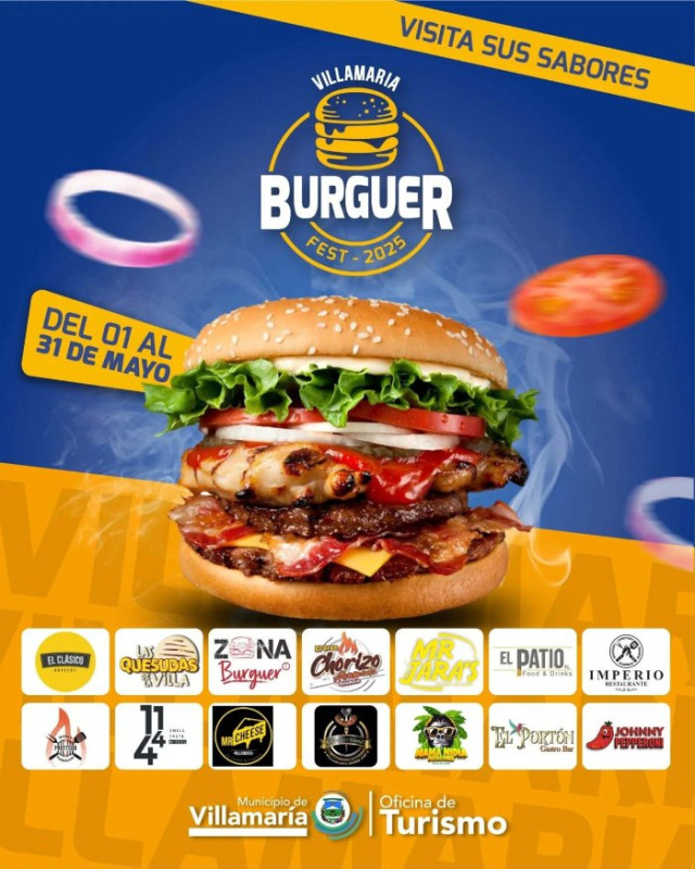 Foto| Reproducción | LA PATRIA Durante todo el mes de mayo, Villamaría, Caldas, se convierte en el destino ideal para los amantes de las hamburguesas con la Ruta de la Hamburguesa. 12 establecimientos participan en esta deliciosa iniciativa, ofreciendo sus mejores versiones para que locales y visitantes disfruten. Hay rifas.