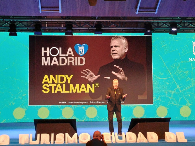Andy Stalman, experto en gestión de marcas, durante un foro en Madrid (España). Ha ocupado puestos de dirección en Lacoste, Aeropuertos Argentina 2000 y en el Multimedios América.