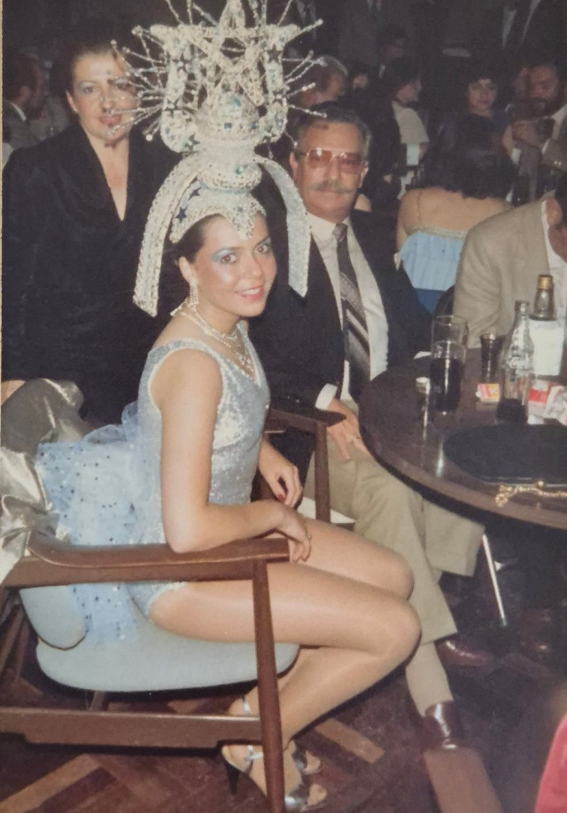 El traje de fantasía de Elsa Beatriz Duque Gutiérrez. 