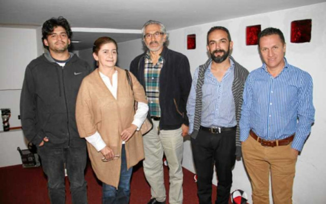 Fotos | Argemiro Idárraga | LA PATRIA David Urbano Ospina, Adriana Arcila Rivera, Antonio Urbano Bucheli, Aldemar Solano Peña y Freddy Arango Patiño.