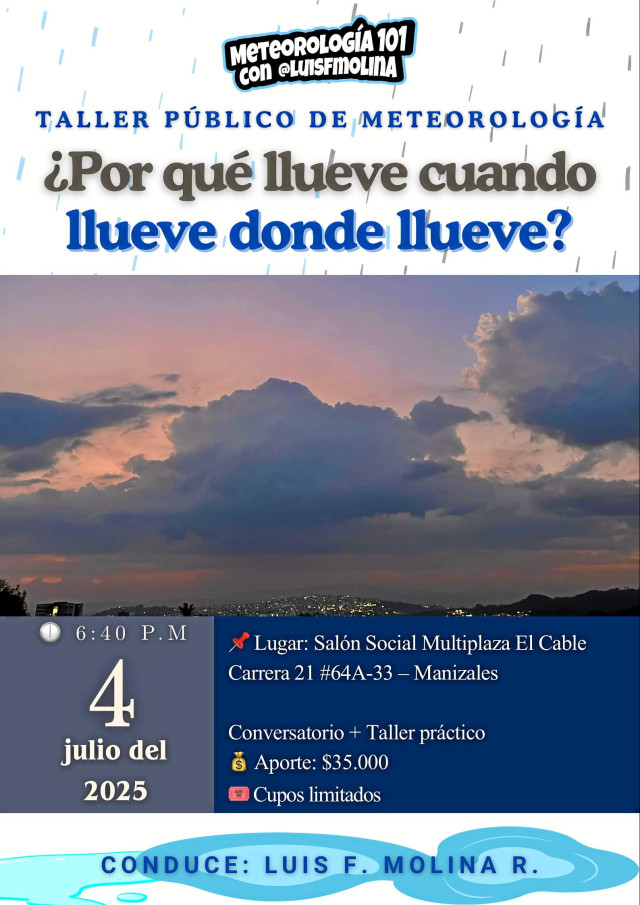 Meteorología con Luis F. Molina