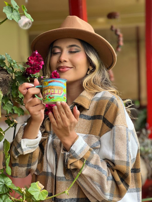 Foto | Cortesía Geraldin Duque Marín | LA PATRIA Algunos de sus hobbies son compartir con su familia y estar en la naturaleza.