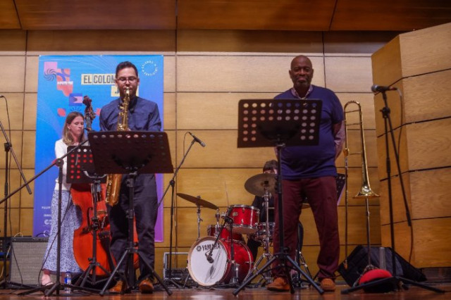 Foto | Cortesía Colombo Americano | LA PATRIA A través de la improvisación y la interacción musical, el quinteto encarna la diversidad estilística y la excelencia formativa del programa académico al que pertenece.