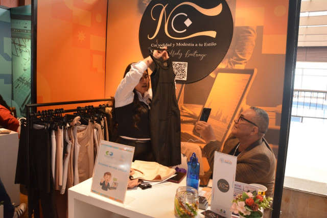 Luz Nedy Buitrago Jaramillo, dueña y creadora de Ned&amp;Co, y su esposo, Rusbel Camelo Morales