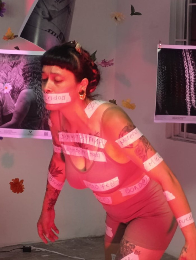 Foto | Cortesía José Fernando Giraldo | LA PATRIA Evento de performance en el lanzamiento de Casa Arte Diversa, un espacio para promover la inclusión de la diversidad sexual.