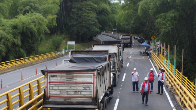 Autopistas del Café estima reabrir el puente El Rosario este jueves (31 de julio), si tiene luz verde de la interventoría y de la ANI.
