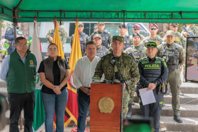 El batallón que llegó a Risaralda es de Fuerzas Especiales Urbanas No. 9 (BAFUR), que está integrado por 40 soldados entrenados para operaciones urbanas