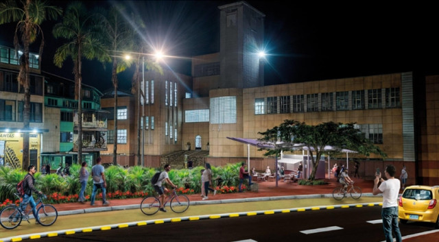 La extensión de la ciclobanda le daría la vuelta a la manzana de Bellas Artes.