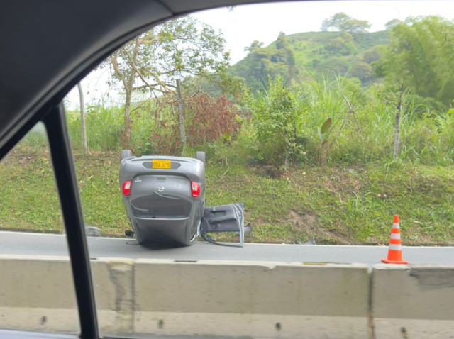 El accidente de hoy.