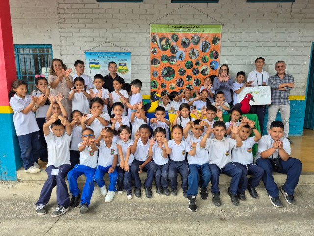 Pajareando Ando es el proyecto bandera de la IE La Libertad.