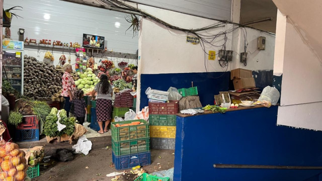 En la Plaza de Mercado de Anserma y sus alrededores hay 60 locatarios, de acuerdo con la Alcaldía.
