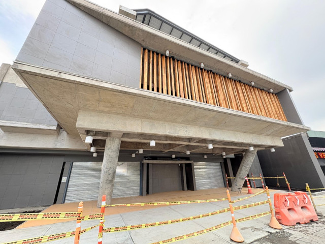 53 góndolas se tienen a disposición de la línea 3 del cable aéreo para transportar pasajeros. En la foto, la estación El Cable.
