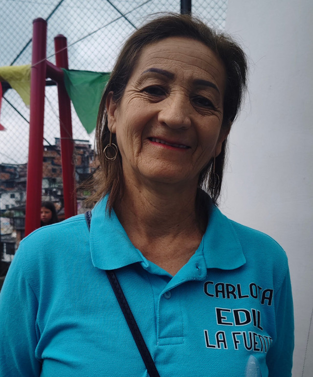  Carlota Hurtado, edil de la Comuna La Fuente