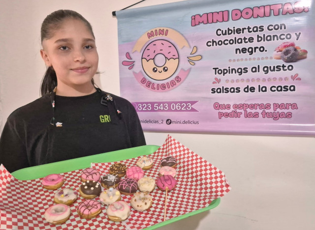 Manizales: María José alimenta su sueño con donas y sostiene a su familia, sufre una enfermedad de corazón