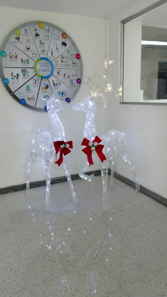 La Navidad llegó al Hospital de Caldas