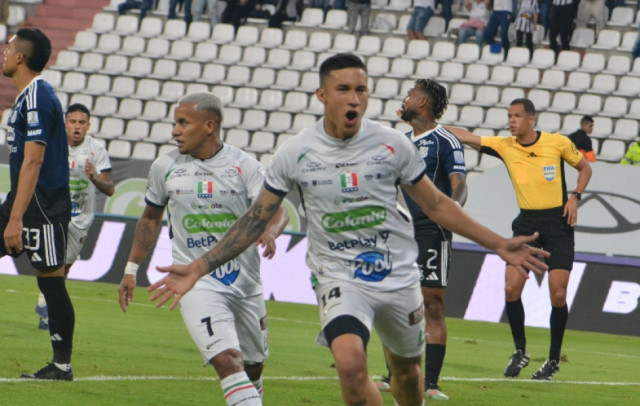 Jefry Zapata fue el jugador más amonestado del Once Caldas este año, con 13 tarjetas (12 amarillas y una roja). También fue el goleador del segundo semestre.