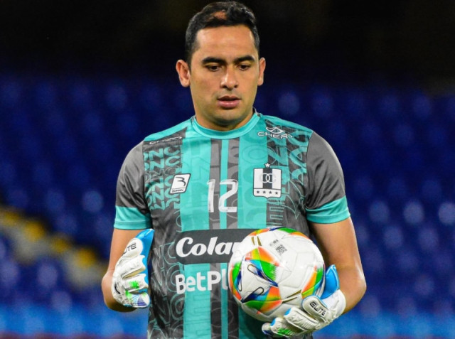 James Aguirre fue el guardameta titular del Once Caldas este año.