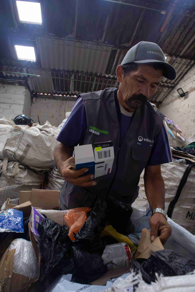 Wilson dice que 40% de los habitantes de la ciudad separan verdaderamente el reciclaje de sus casas