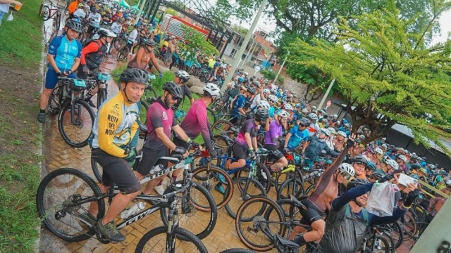 El tour la montaña tuvo el acompañamiento de las autoridades locales