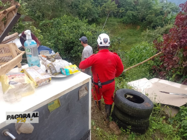 Una vivienda colapsó en el Norte de Caldas. Una emergencia en la medianoche de este jueves (13 de noviembre) tuvo atención de ciudadanos y bomberos.