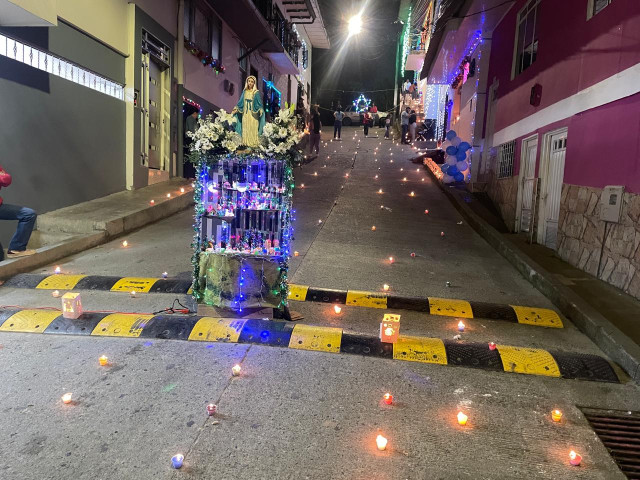 Sector El Puerto, en Aranzazu.