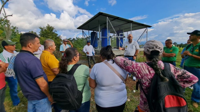 agua potable en vereda Murillo de Supía