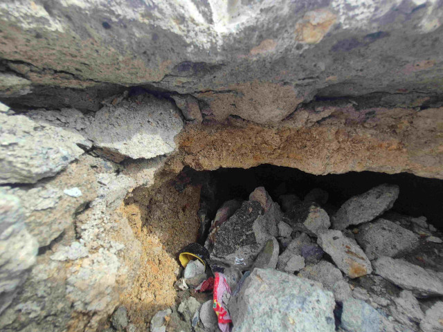 huecos en la Plaza de Bolívar