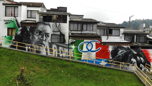 El muralista manizaleño SEPC llevó su graffiti hasta Marruecos