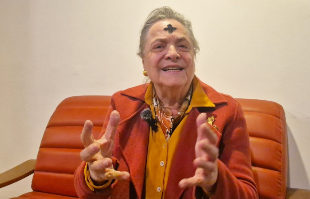 Clara López es senadora y candidata a la Presidencia de Colombia.