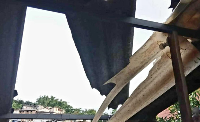 Destechamientos en Salamina por las lluvias