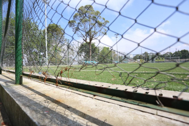 El Parque los Sentidos luce deteriorado
