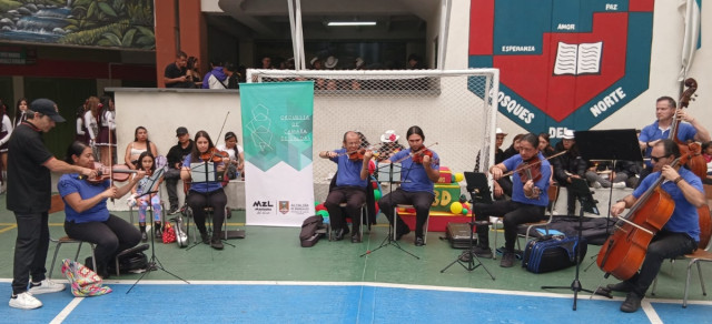 La Orquesta de Cámara de Caldas amenizó con cultura la celebración interna