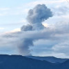 @jucehu tomó esta imagen del volcán Nevado del Ruiz desde San Marcel.