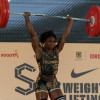 Yenny Álvarez, campeona del mundo, es una de las figuras que estarán esta semana en el Nacional de Levantamiento de Pesas para Mayores y Sub-23.