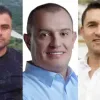 Jhonattan Manuel Vásquez, Diego Fernando González y Andrés Felipe Aristizábal