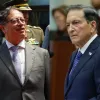 Gustavo Petro y Laurentino Cortizo. 