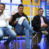 César Gallego, de Alianza Verde; Eduard Osorio, del Nuevo Liberalismo, y Carlos Alberto Aristizábal, del Centro Democrático, participaron anoche en el Foro de candidatos a la Alcaldía de Manzanares, organizado por el CINOC y LA PATRIA. 