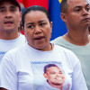 Silenis Marulanda, madre del futbolista Luis Díaz, marchó el martes junto a amigos, familiares y habitantes de Barrancas para pedir la liberación de su esposo y padre del deportista, Luis Manuel Díaz, secuestrado el sábado pasado, en Barrancas, La Guajira.