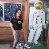 Luisa Fernanda Castañeda, docente de la Institución Educativa la Gran Colombia, partió ayer para Estados Unidos a su presentación en la Nasa.