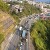 El trancón en horas pico en el sector de Los Cámbulos es el único que aqueja a los ciudadanos, sobre todo a quienes se dirigen para Villamaría.