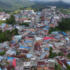 Imagen aérea de Marquetalia (Caldas).