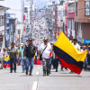 Marcha contra el Gobierno de Petro en Manizales el 6 de marzo