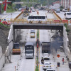 Los puentes de la glorieta están diseñados con vigas de acero y tablero de concreto. Por estos podrán transitar vehículos de todo tipo.