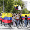 En la foto, las marchas del estallido social del 2021, que se inició en abril y será conmemorado en las movilizaciones sindicales del 1 de mayo.