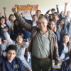 Hector Fabio Arroyave, se desempeña como docente desde hace 40 años. Actualmente está en la Institución Educativa Escuela Normal Superior de Caldas.