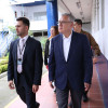 El ministro de Justicia, Néstor Osuna, ayer en Manizales.