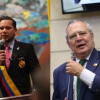 Presidentes de la Cámara de Representantes, Andrés Calle; y del Senado, Iván Name. 