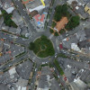 Foto aérea del barrio La Estrella de Manizales