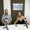 Jessica Restrepo, coordinadora de la Feria de la Horticultura de Villamaría, y Juan Pablo Jaramillo, gerente de la Corporación Casa de la Cultura del municipio. 